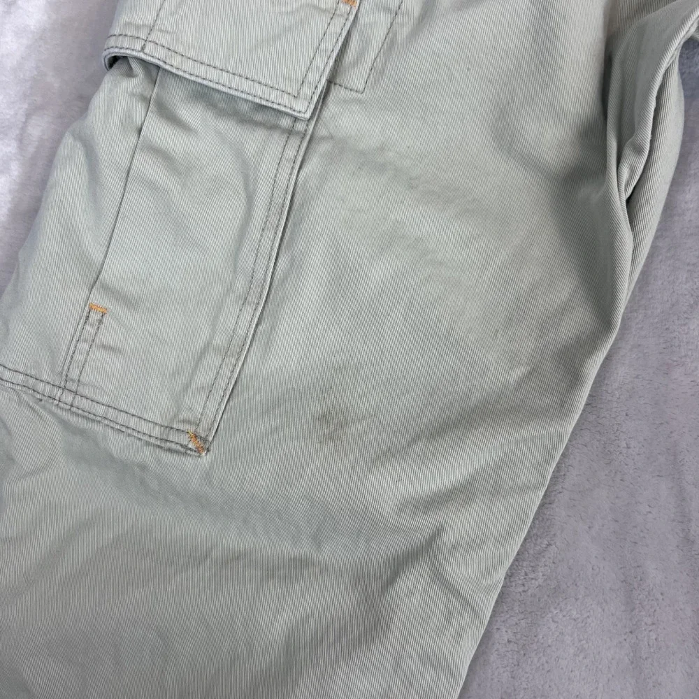 Vintage‎ Levis Cargo Pants Mens 36x30 Beige Baggy Utility Y2K Grunge Rugged READ